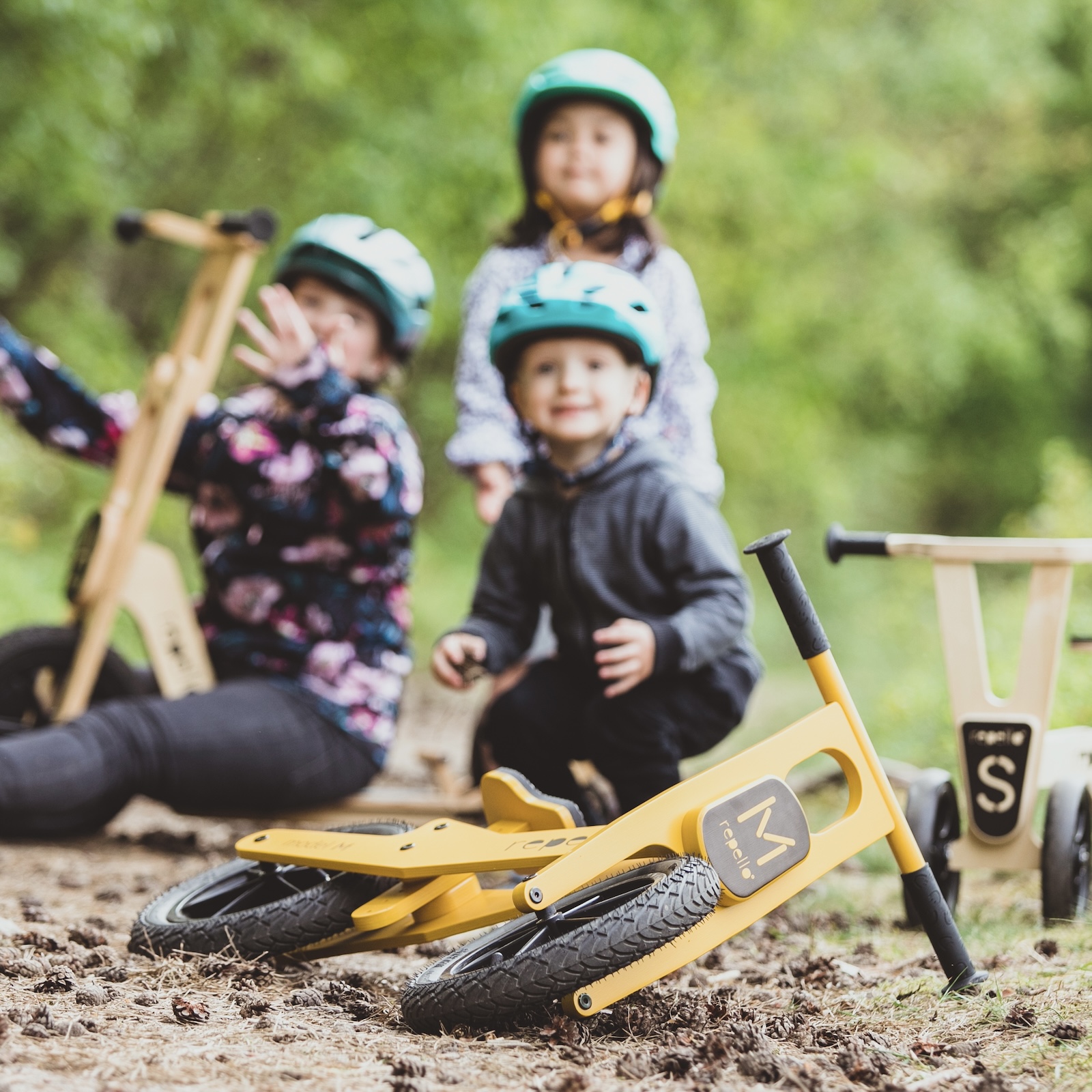 Model M-balance bike that cares about people and planet